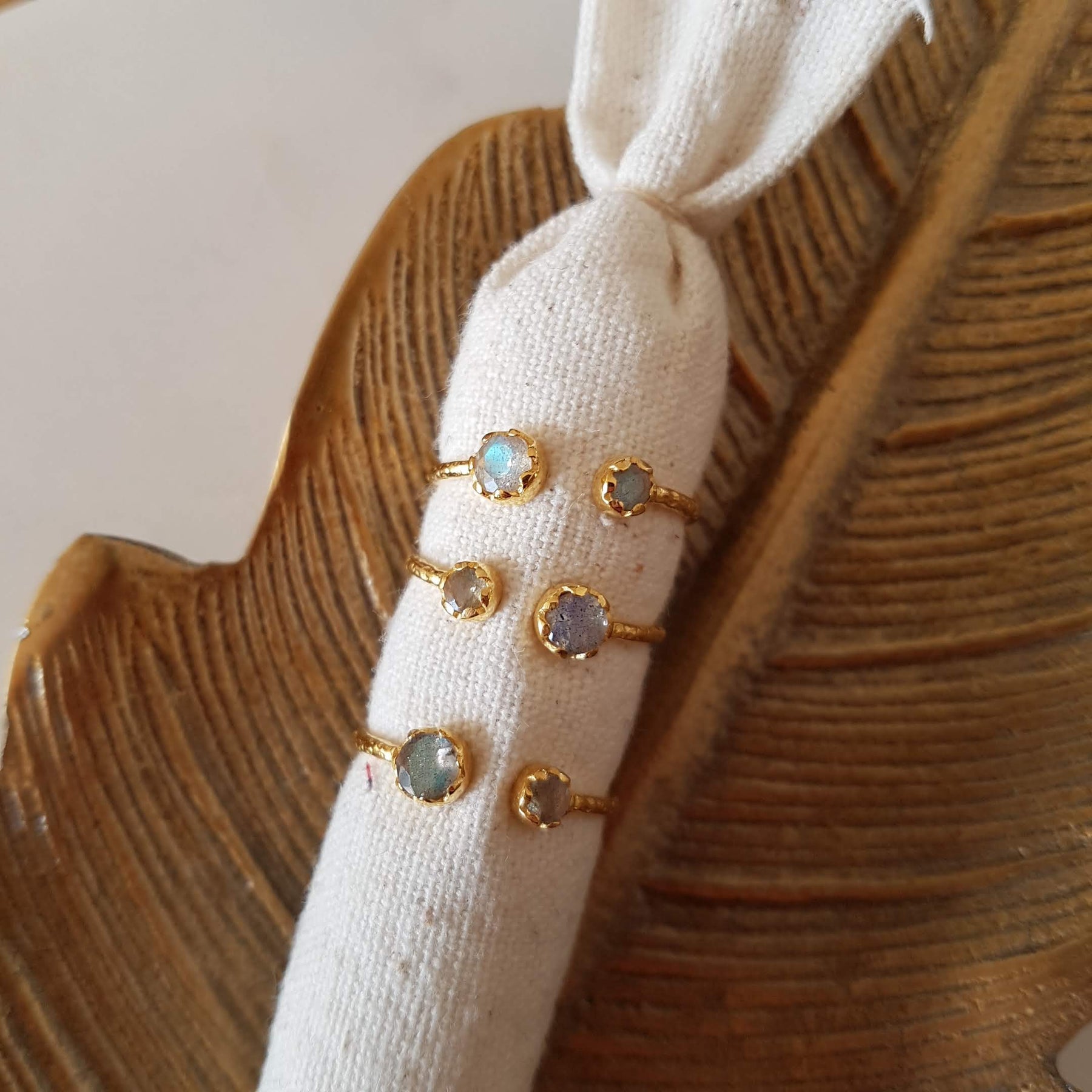 Anello DAENERYS - Labradorite - Lilim