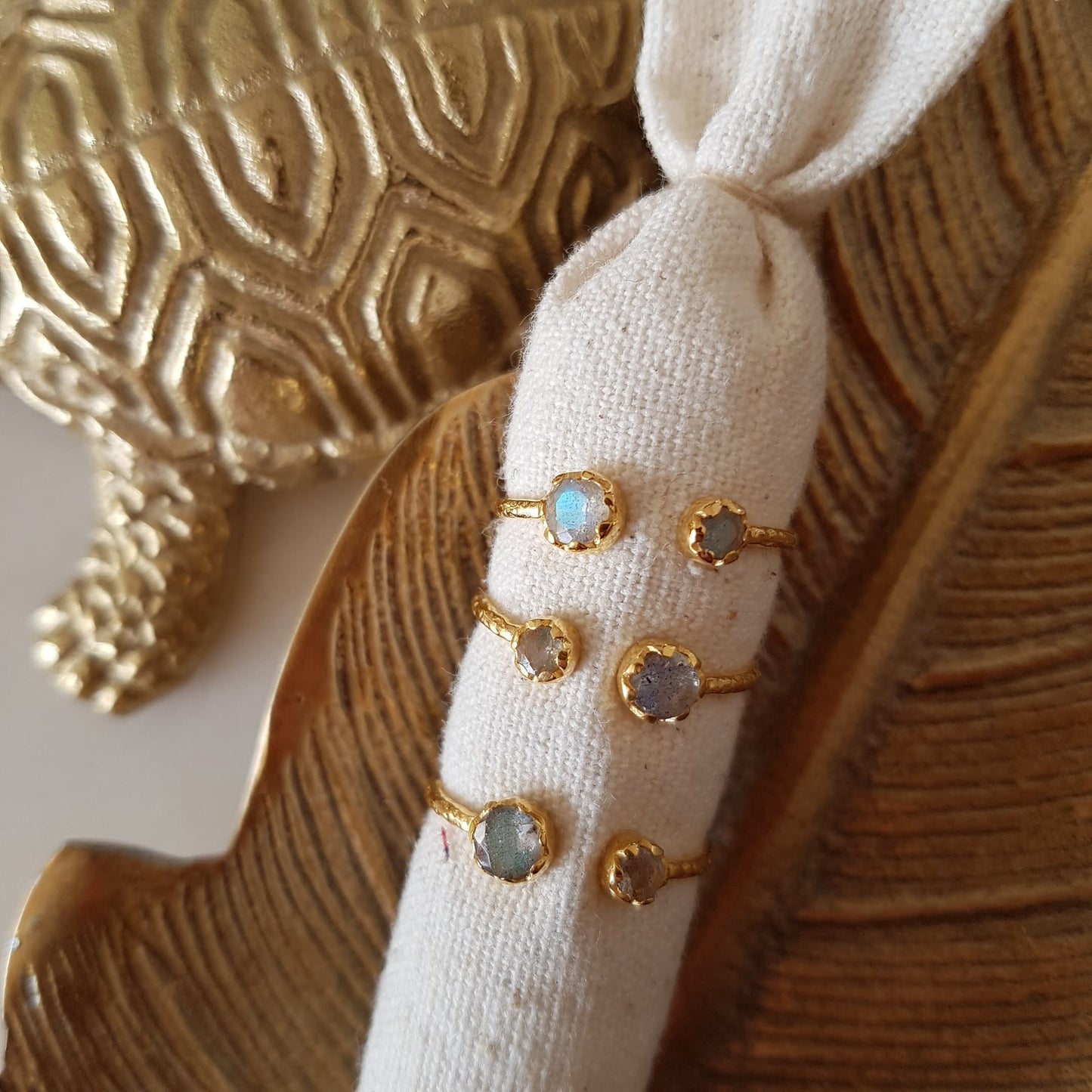 Anello DAENERYS - Labradorite - Lilim