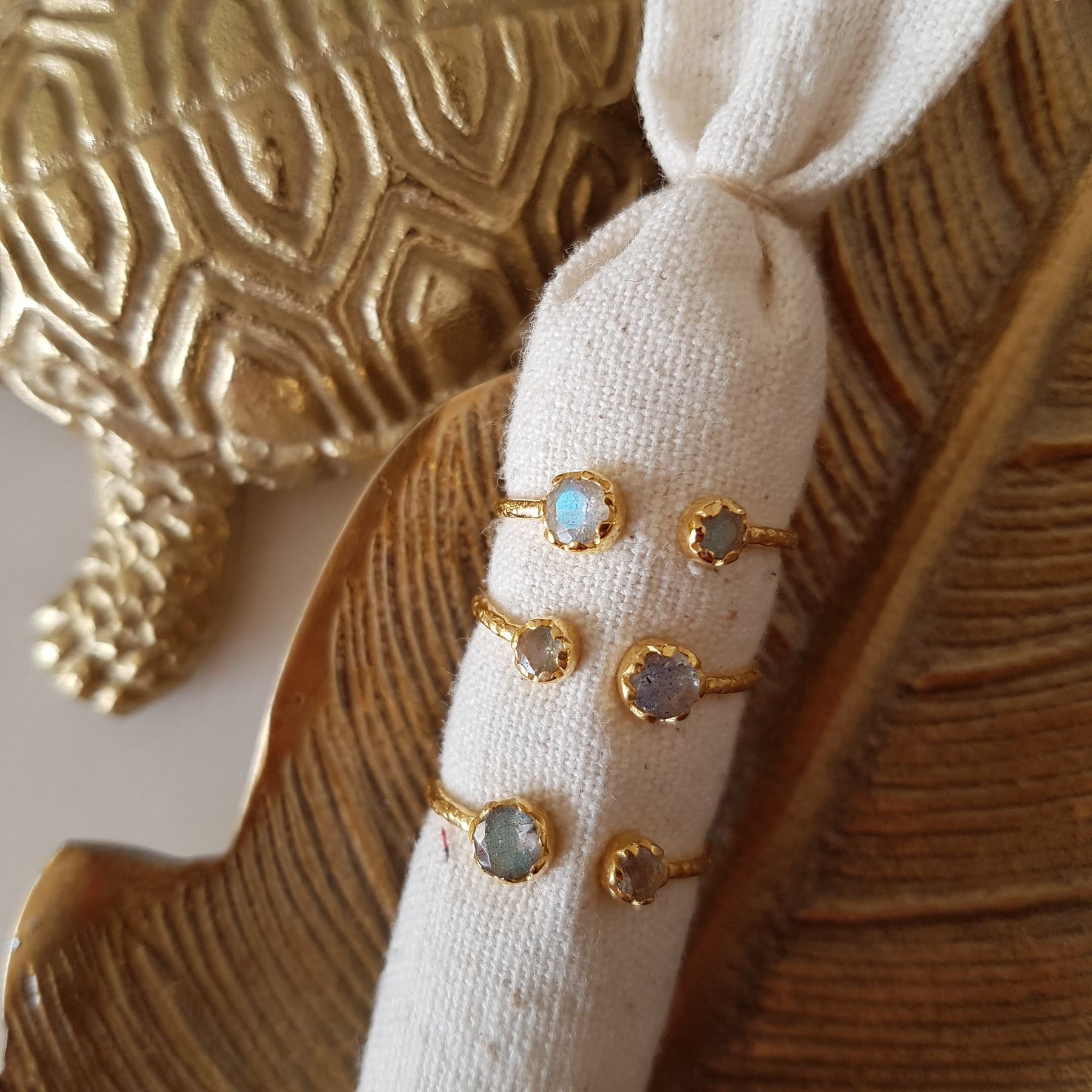 Anello DAENERYS - Labradorite - Lilim